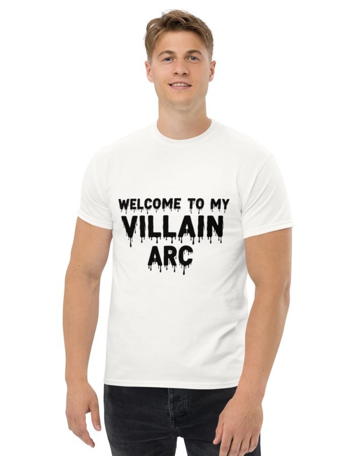 Welcome To My Villain Arc” – Edgy Anime Quote T-Shirt